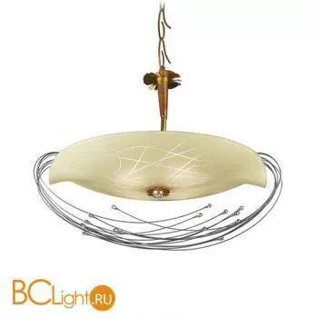 Подвесной светильник Masca Niagara 1825/4S Oro / Glass 455