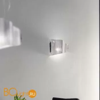 Настенный светильник Masca Nuvola 1835/A2D Ral ardesia / Glass 535