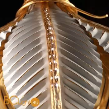 Подвесной светильник Masca Oasi 1852/1S Gesso oro - Фото 1