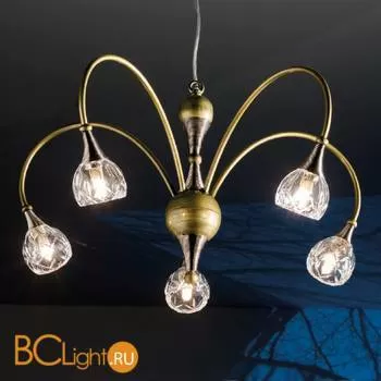 Люстра Masca Parfum 1867/5S Ottone nichel