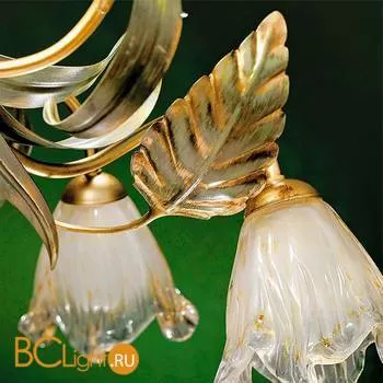 Люстра Masca Ricciolo 1675/8 Lichene / Glass 324 - Фото 0