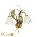 Бра Masca Ricciolo 1675/A2 Lichene / Glass 324