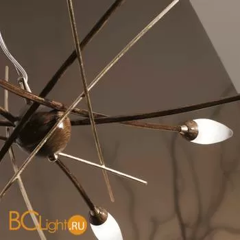 Люстра Masca Shanghai 1870/8 Brownies oro / Glass 591 - Фото 0