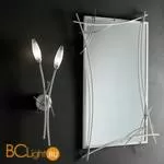 Бра Masca Shanghai 1870/A2 Bianco mat nichel / Glass 591 - Фото 0