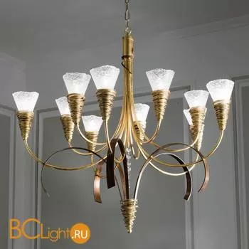 Люстра Masca Siberia 1818/10 Oro acido / Glass 414