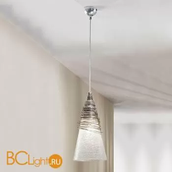 Подвесной светильник Masca Siberia 1818/1SG Argento acido / Glass 500