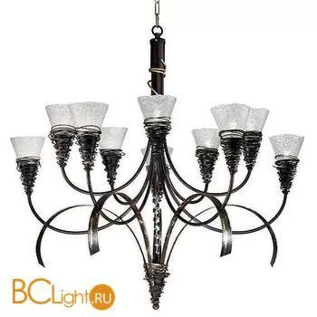 Люстра Masca Siberia 1818/10 Peltro oro / Glass 414