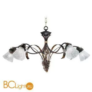 Люстра Masca Siberia 1818/5S Peltro oro/Glass 414