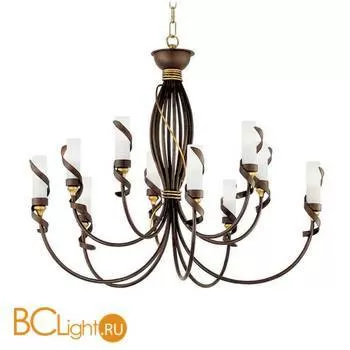 Люстра Masca Stilo 1672/10 Tabacco / Glass 310