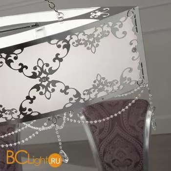 Подвесной светильник Masca Versailles 1879/3L Argento - Фото 0