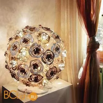 Настольная лампа Masca Vie en Rose 1839/SFB Bianco oro / Glass 525 - Фото 0