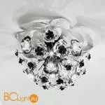 Потолочный светильник Masca Vie en Rose 1839/MSF Nero nichel / Glass 525