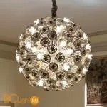 Подвесной светильник Masca Vie en Rose 1839/SFG Bianco oro / Glass 525