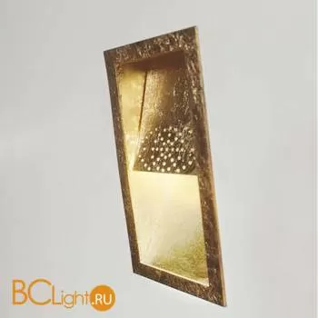 Встраиваемый светильник Masca Virgola 1855/A1E Oro frise