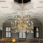 Люстра Masiero Acantia 15 G03+F01 Cut