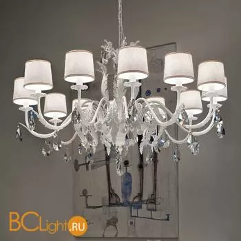 Люстра Masiero Acantia 12 V95 / DAM/14/WH CRYSTALS FROM SWAROVSKI