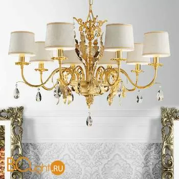 Люстра Masiero Acantia 8 G03 / DAM/14/WH CRYSTALS FROM SWAROVSKI