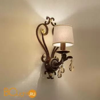 Бра Masiero Allure A1 P14/DAM/12/GD-CREAM Swarovski elements