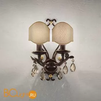 Бра Masiero Allure A2 P14/DAM/12/GD-CREAM Cut crystal