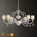 Люстра Masiero Allure 6 BIL V96/DAM/12/GD-CREAM Swarovski elements