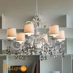 Люстра Masiero Allure 6 V96/DAM/12/GD-CREAM Cut crystal