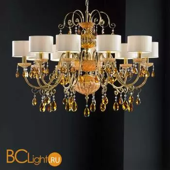 Люстра Masiero Antika 10 /G16/ SAT/17/WH