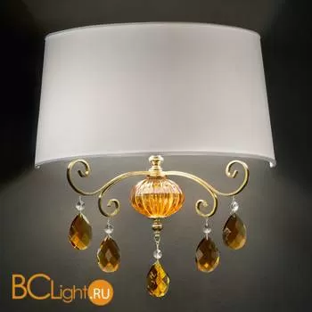 Настенный светильник Masiero Antika A2 /G16/ SAT/1-2/WH