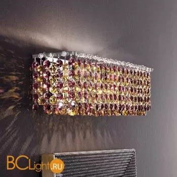 Настенный светильник Masiero Aurea 40 A2 G04 /AM-RE/Swarovski ELEMENTS