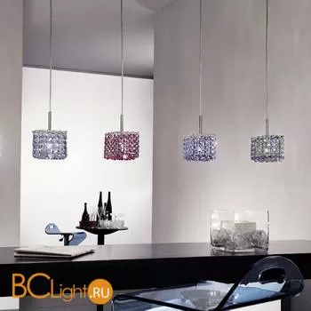 Подвесной светильник Masiero Aurea 10 S1 G04 /VI-GR/Swarovski ELEMENTS - Фото 0