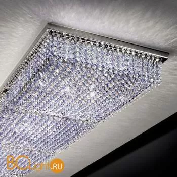 Потолочный светильник Masiero Aurea 55 PL6 G04 /TR-SA/CUT CRYSTAL