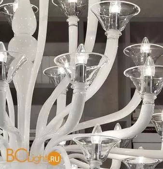 Люстра Masiero Bianco Murano S30 - Фото 0