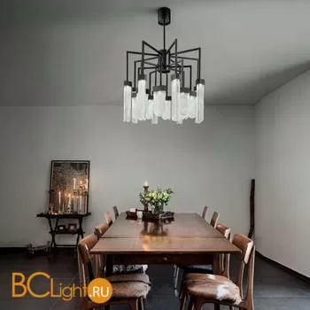 Подвесная люстра на штанге Masiero Blake S16 - Фото 0