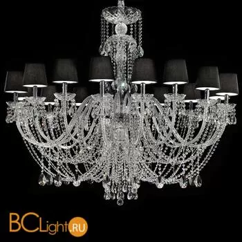 Люстра Masiero Bohemia VE 875/16 CUT CRYSTAL COT/14/BK