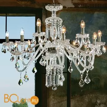 Люстра Masiero Bohemia VE 880/12 CUT CRYSTAL