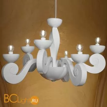 Люстра Masiero Botero S3+3 Bianco V95