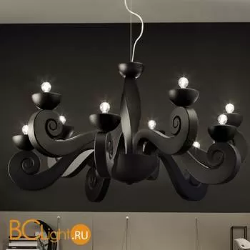 Люстра Masiero Botero S5+5 Nero BK-M