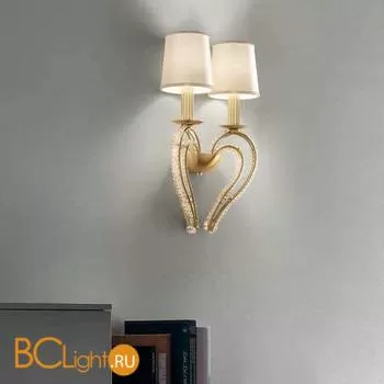 Бра Masiero Cristalis A2 G18 SAT/13/ECRU CUT CRYSTAL