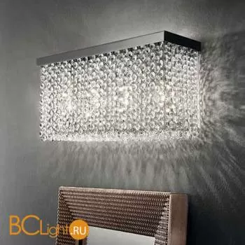 Настенный светильник Masiero Cubo A/LONG G04 TR CUT CRYSTAL