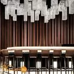 Подвесной светильник Masiero Cubo COMBO S300 RC TRANSPARENT CUT CRYSTAL