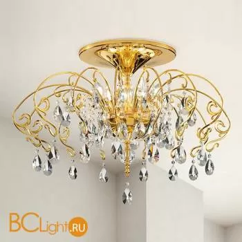 Потолочный светильник Masiero Classica Curli PL7 G03 Swarovski elements