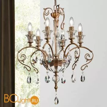 Люстра Masiero Classica Curli 6 G01 Cut crystal