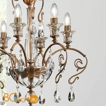 Люстра Masiero Classica Curli 6 G01 Swarovski elements - Фото 0