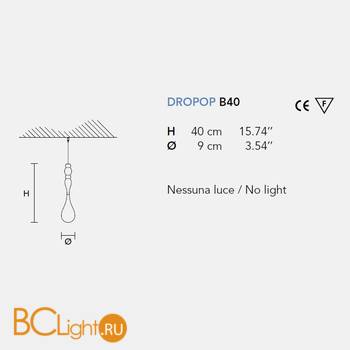 Декоративный элемент Masiero Dropop B40 PKC-S - Схема