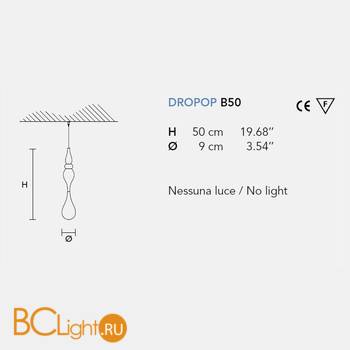 Декоративный элемент Masiero Dropop B50 V95 - Схема