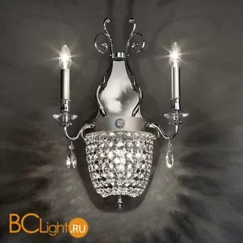 Бра Masiero Elegantia A2+1 G04-G06 Cut crystal