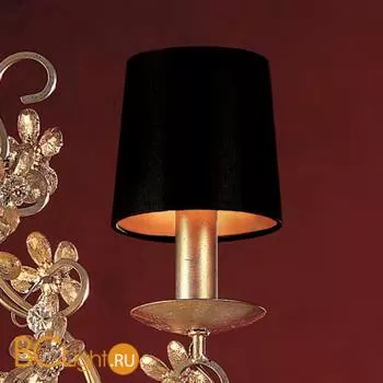 Люстра Masiero Classica Fiore di Foglia 3 P03 / SHA/12/BK - Фото 0