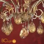 Люстра Masiero Classica Fiore di Foglia 10 P03 / SHA/12/BK - Фото 1