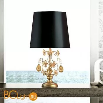 Настольная лампа Masiero Classica Fiore di Foglia TL1 G P03 / SHA/40/BK