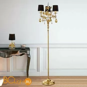 Торшер Masiero Classica Fiore di Foglia STL3 P03 / SHA/12/BK