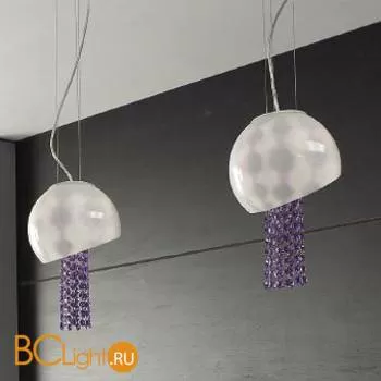 Подвесной светильник Masiero Frise S1 20 G04 /VI/CUT CRYSTAL